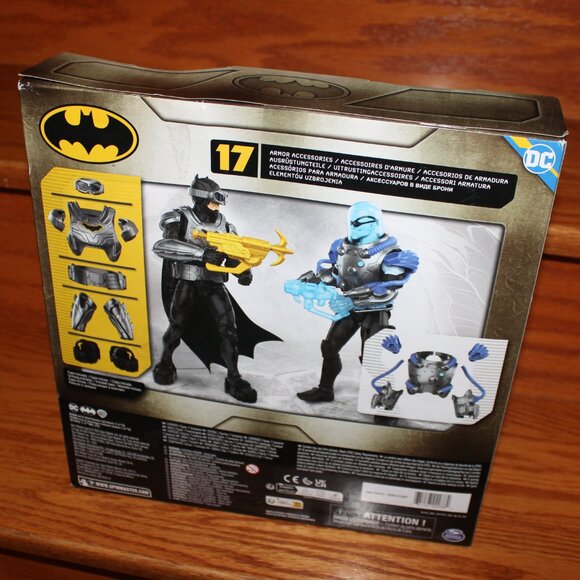 3/$55❤️12" Batman Adventures Battle Pack Batman vs Mr. Freeze Action Figures Set - Picture 12 of 16